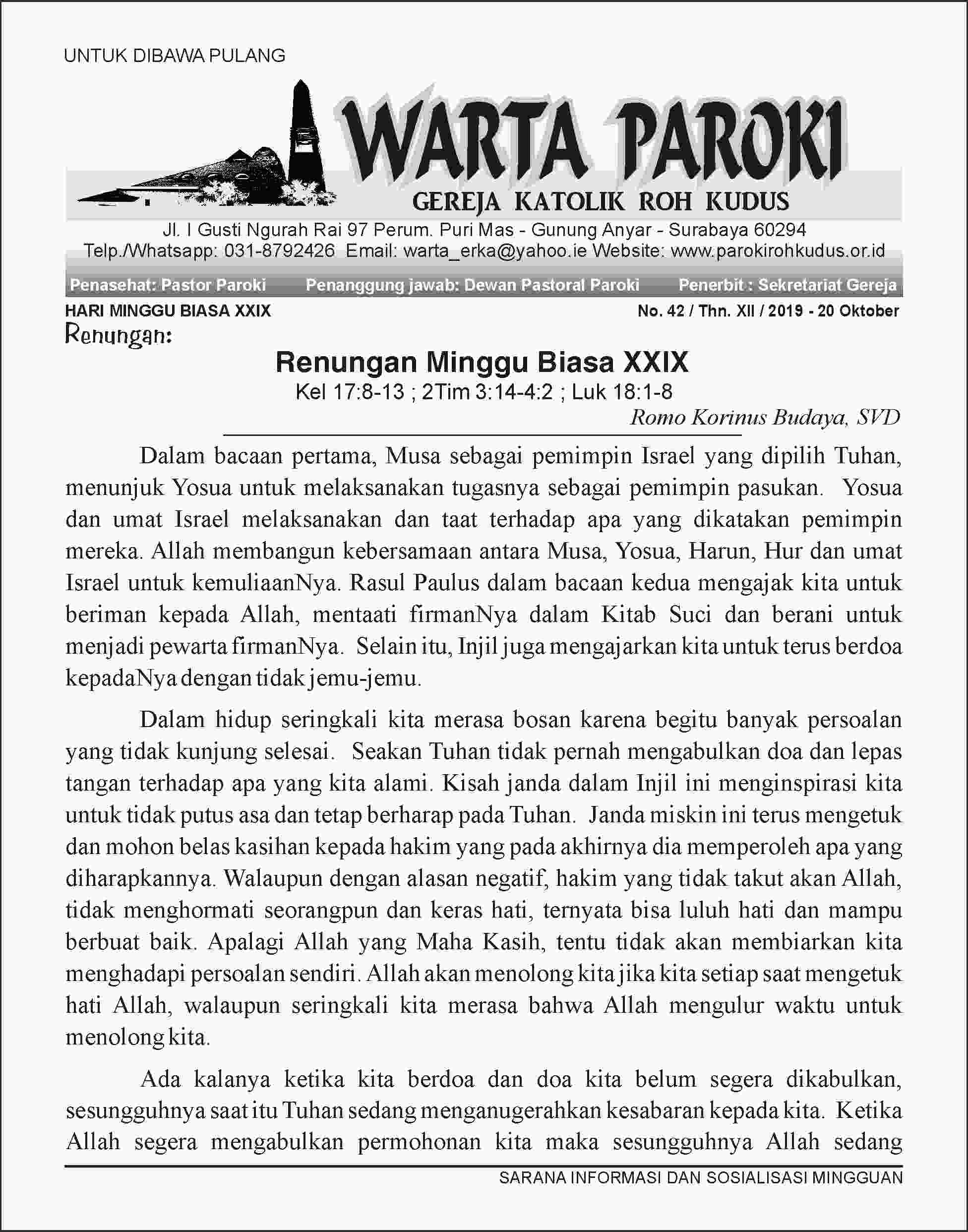 Paroki Roh Kudus